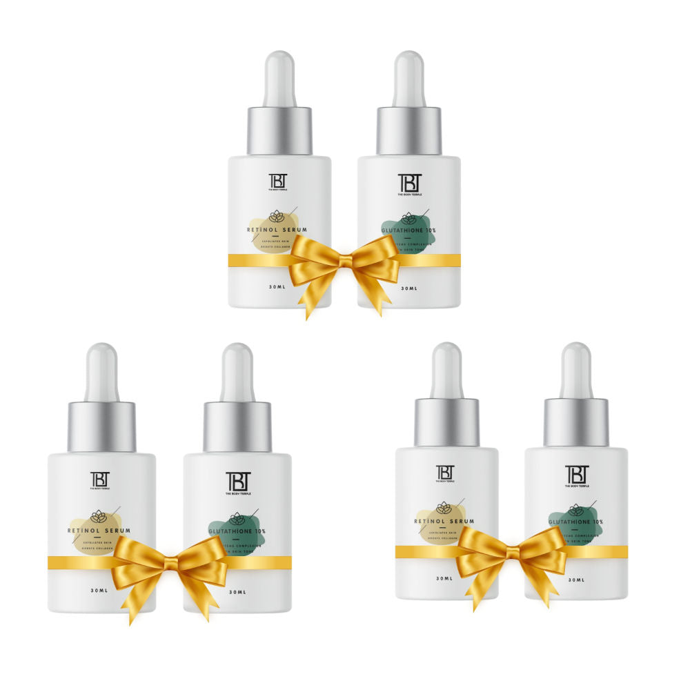 Retinol 0.3% & Glutathione 10% (30Ml Each - Pack Of 1) - 180ml