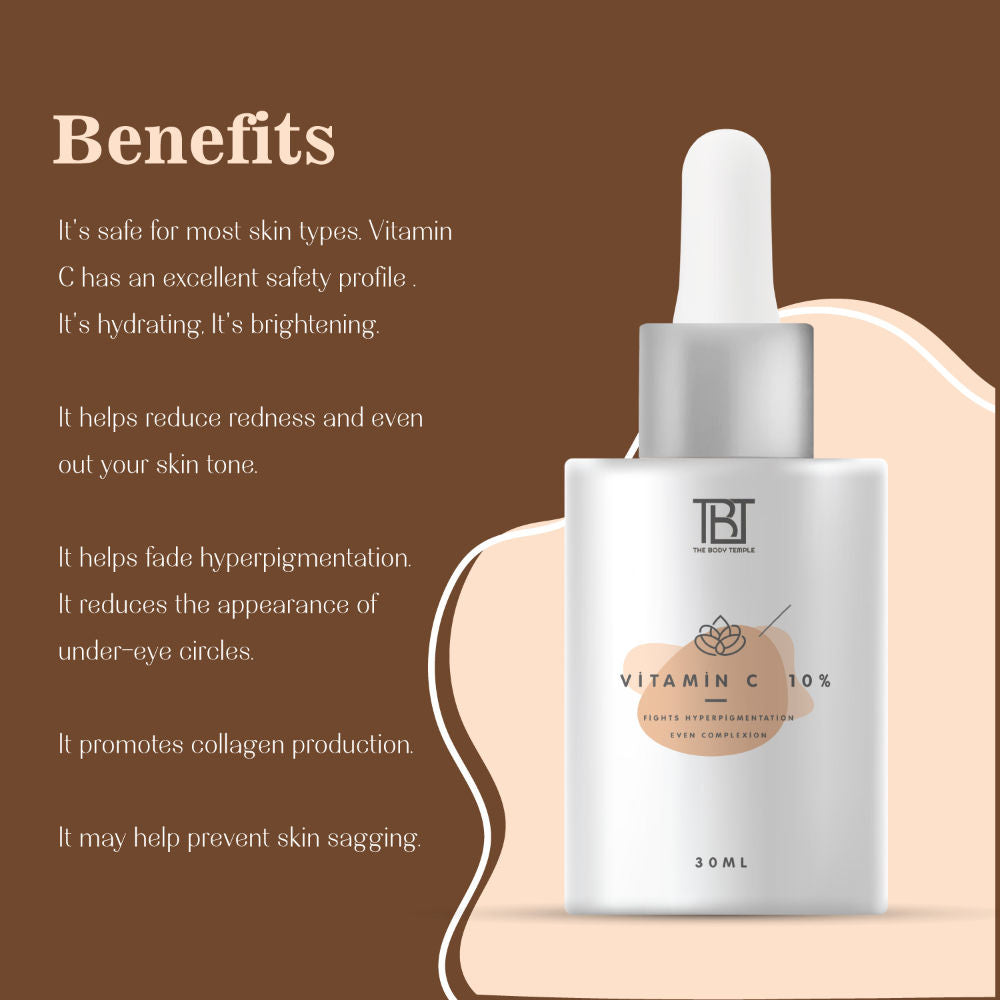 Vitamin C 10% & 20% Vitamin C + L-Glutathione 5% (30Ml Each - Pack Of 1)
