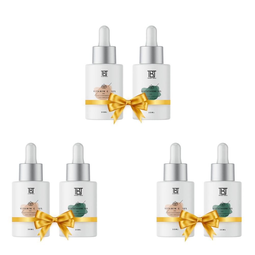 Vitamin C 10% & Glutathione 10% (30Ml Each - Pack Of 1) - 180ml