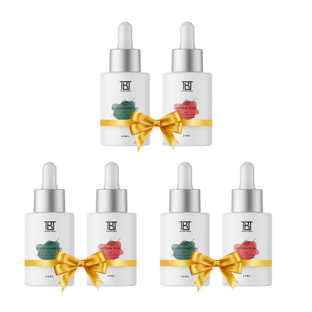 Glutathione 10% & Retinol 0.6% (30Ml Each - Pack Of 1) - 180ml