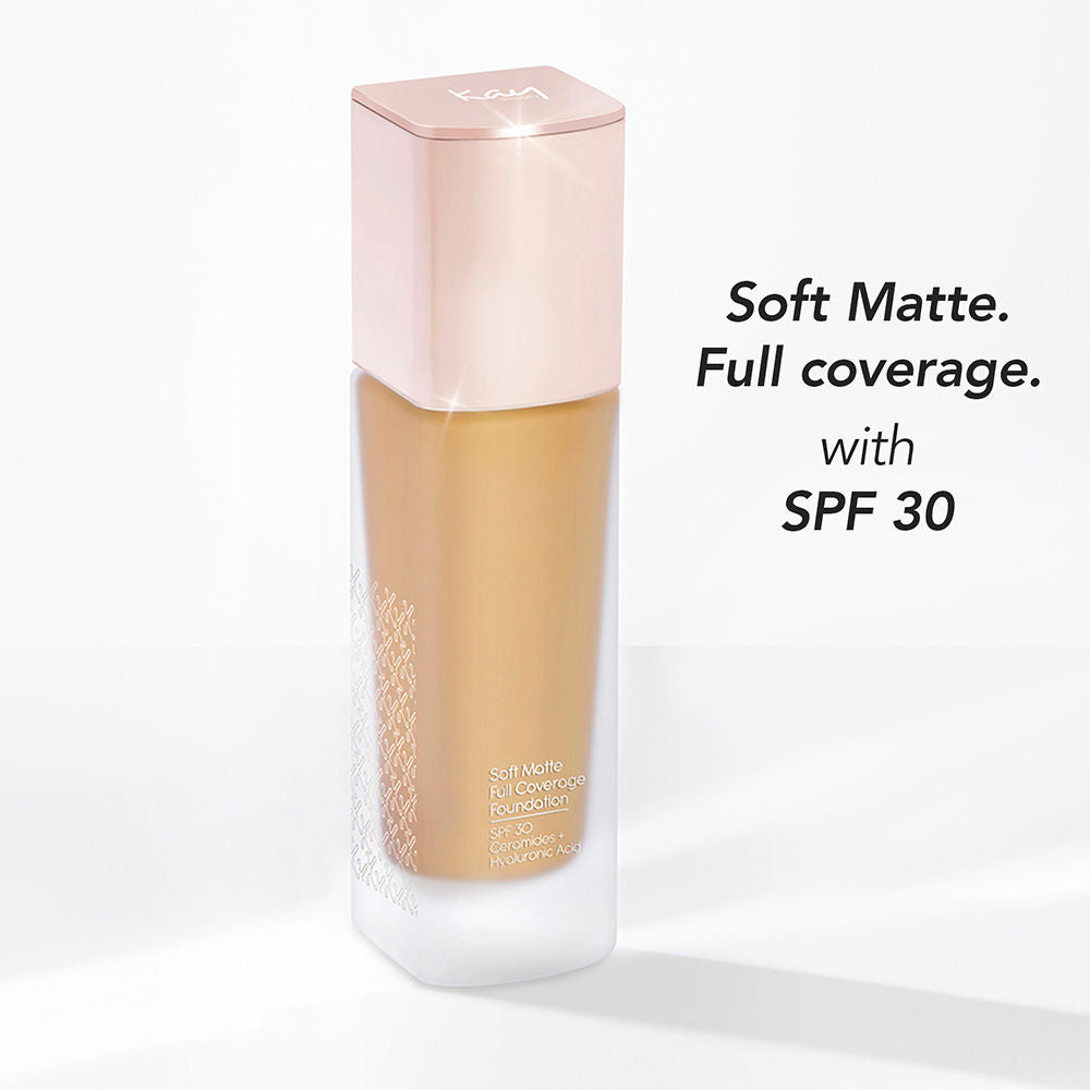 Soft Matte Full Coverage Foundation with SPF 30 - 130Y Medium