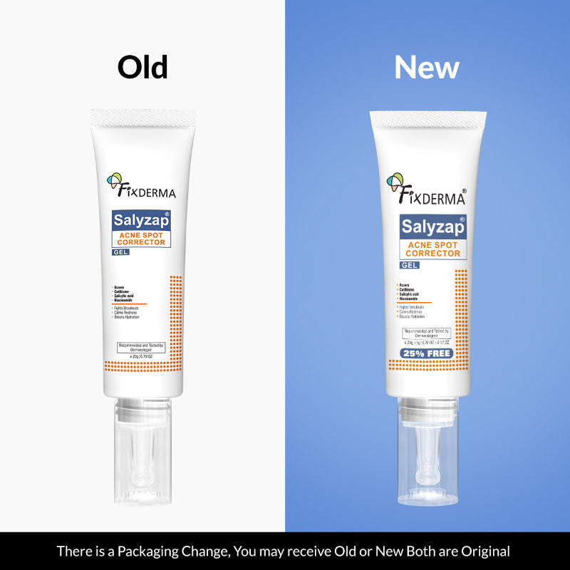Salyzap 2% Salicylic Acid Acne Spot Corrector Gel with 2% Niacinamide Pimple Remover