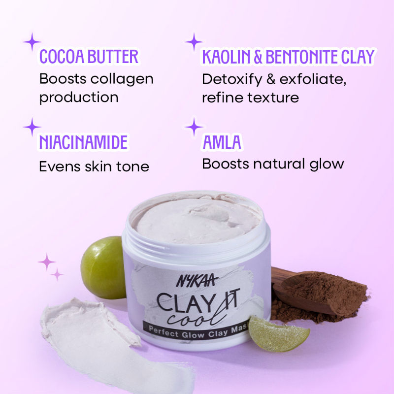 Nykaa Clay It Cool Clay Mask