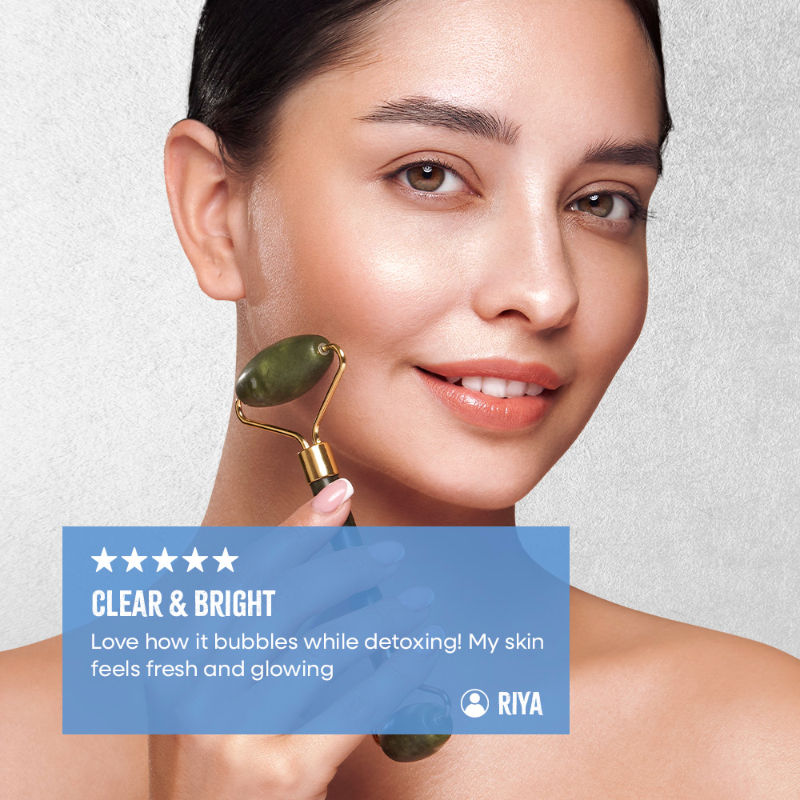 Nykaa Charcoal Bubble Sheet Mask – Detoxifies & Glowing Skin-Formulated In Korea - For All Skin Types