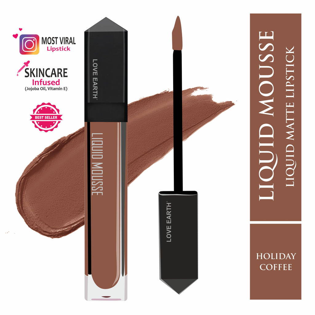 Liquid Mousse Lipstick - Holiday Coffee