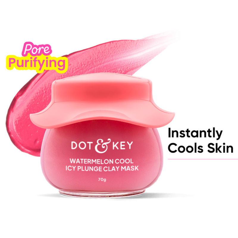 Watermelon Cool Icy Plunge Clay Mask