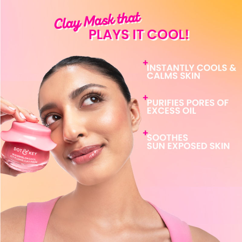 Watermelon Cool Icy Plunge Clay Mask