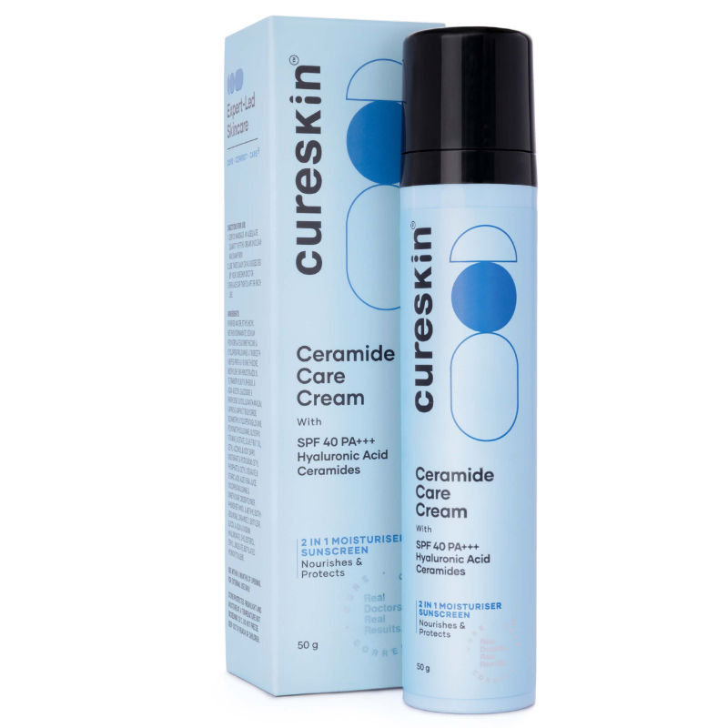 Ceramide Care Cream SPF 40 PA+++ Anti-Aging & Skin Barrier Strengthening Moisturiser