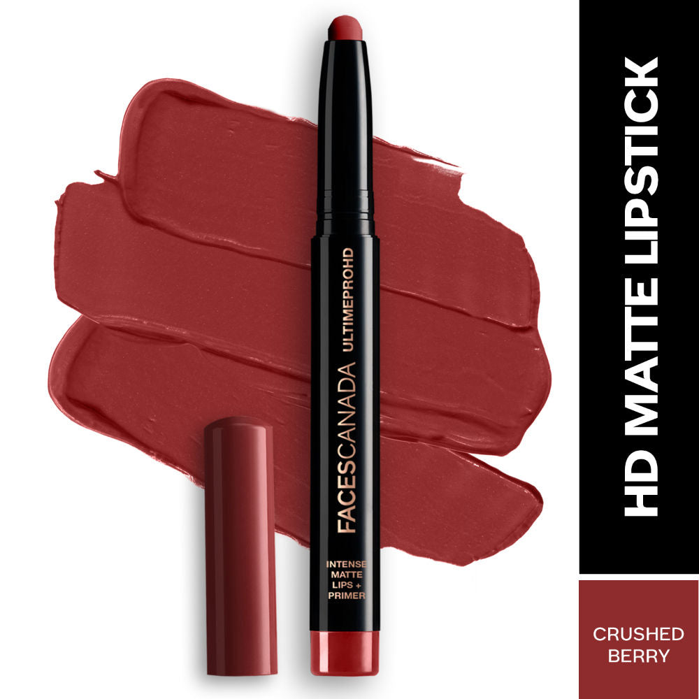 Ultime Pro HD Intense Matte Lips + Primer - Crushed Berry04