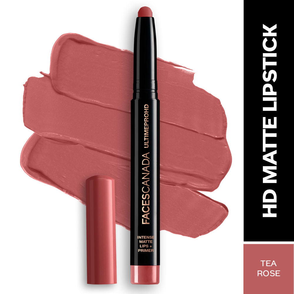 Ultime Pro HD Intense Matte Lips + Primer - Tea Rose10