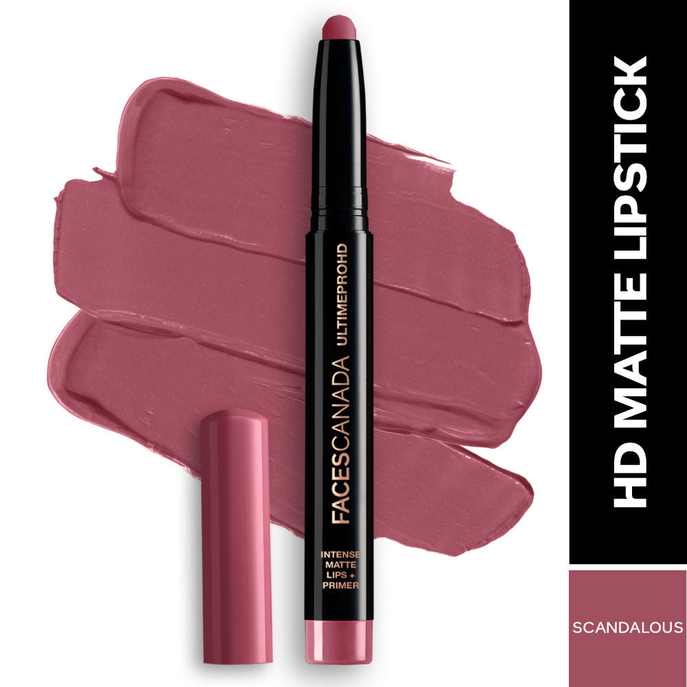 Ultime Pro HD Intense Matte Lips + Primer - Scandalous13