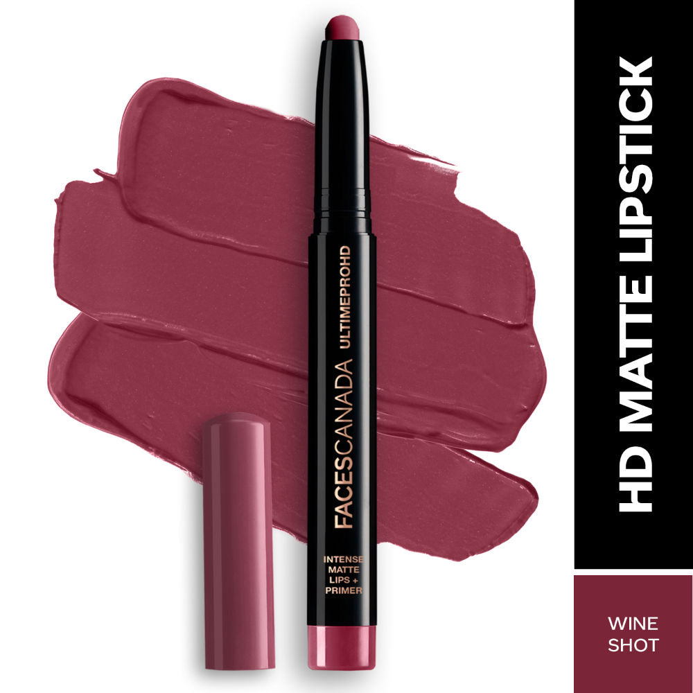 Ultime Pro HD Intense Matte Lips + Primer - Wine Shot 26