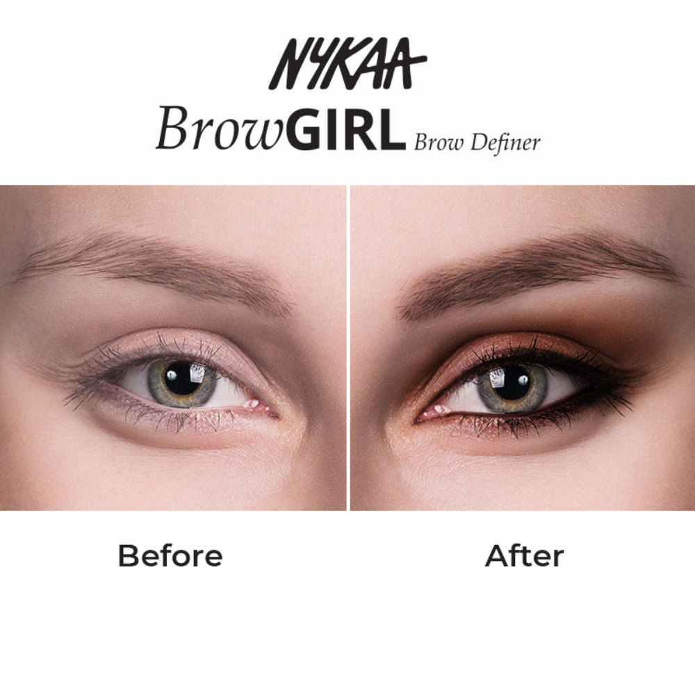 Nykaa Browgirl Eyebrow Definer Pencil - Bewitched Chestnut