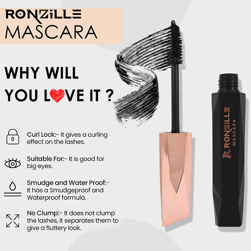 Waterproof And Smudgeproof Diamond Mascara