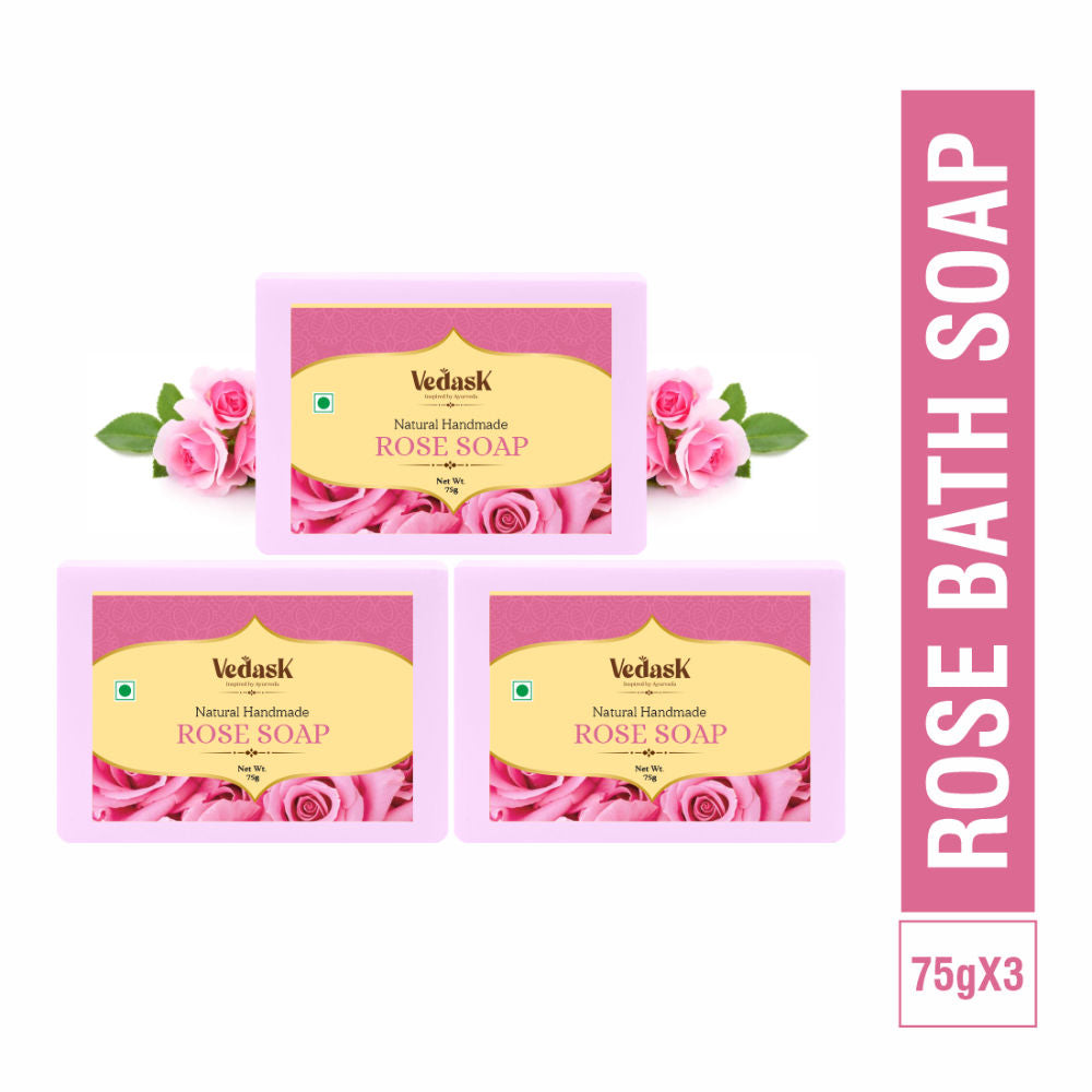 Organic Handmade Rose Bath Soap