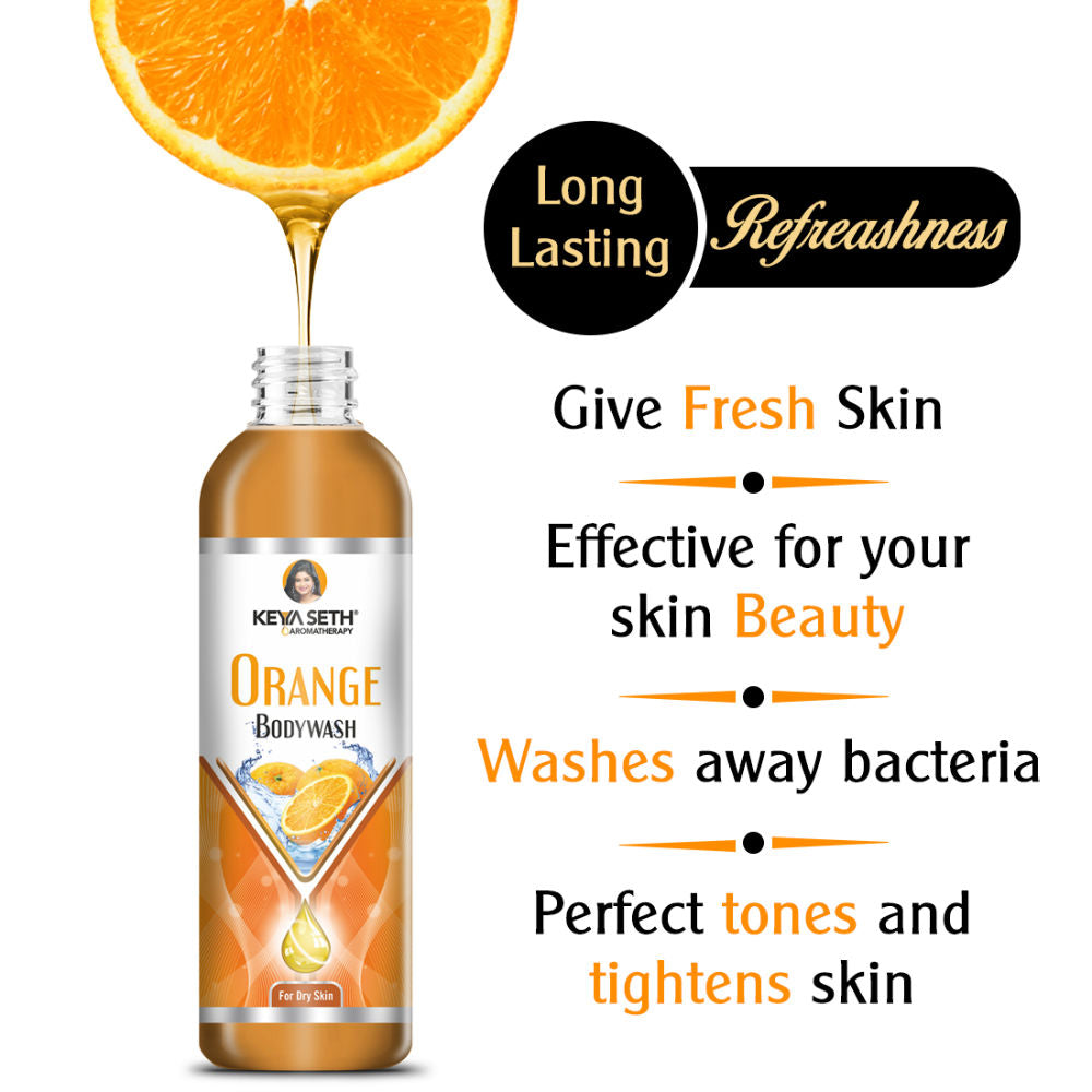 Orange Bodywash for Dry Skin