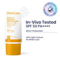 Vitamin C Pure Glow Brightening Face Sunscreen for Dry Skin with SPF50 PA++++In-Vivo Tested