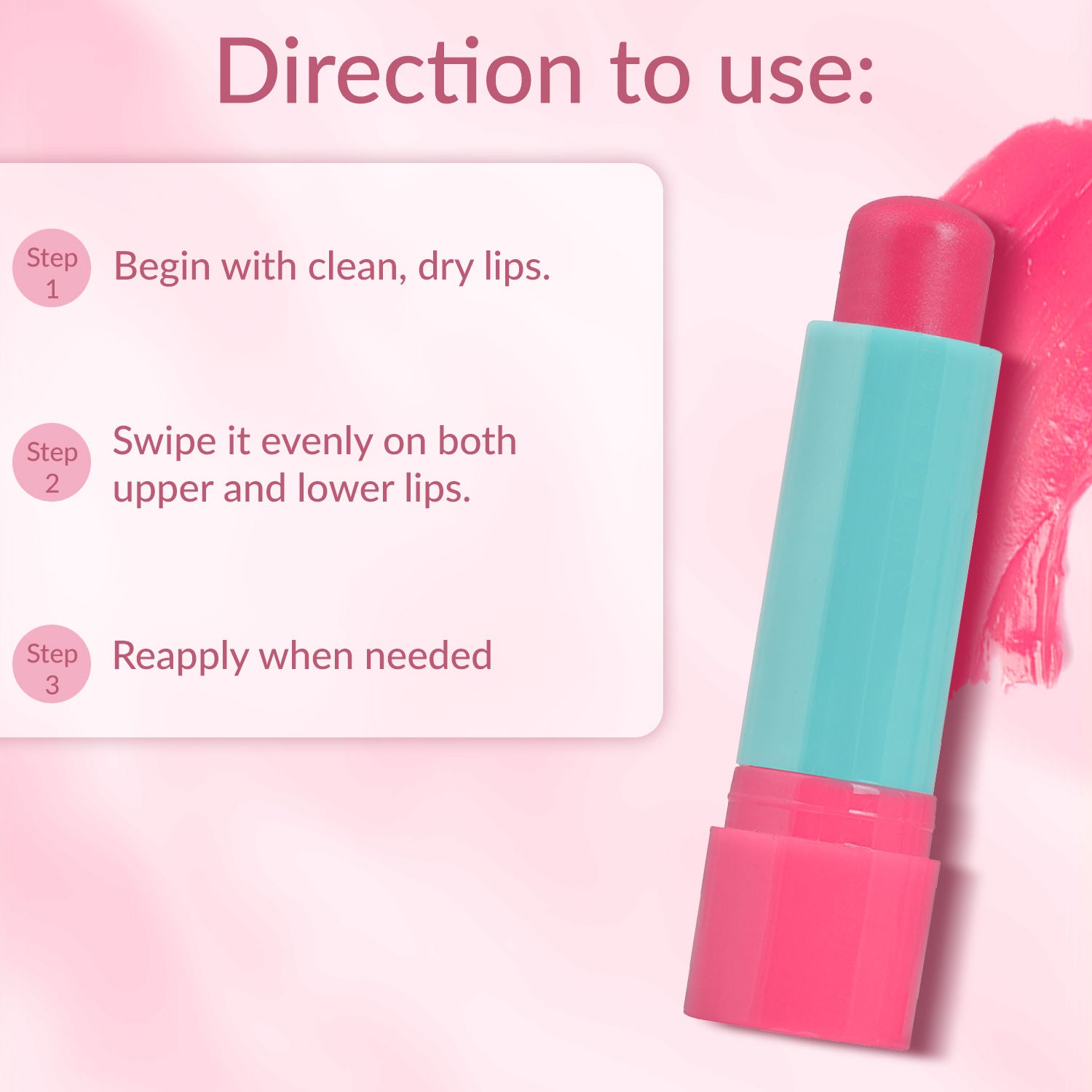 Kiss Lip Lip Balm with Shea Butter