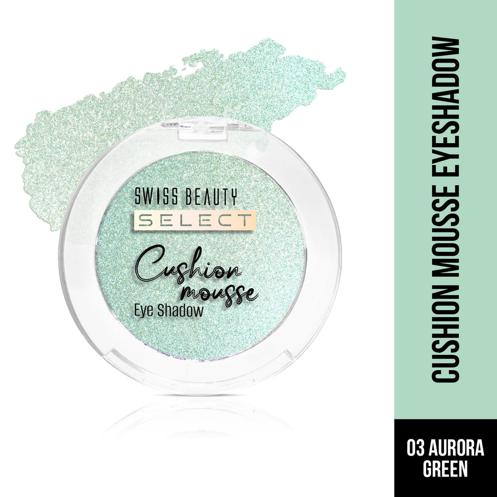 Select Cushion Mousse Eyeshadow - 3 Aurora Green