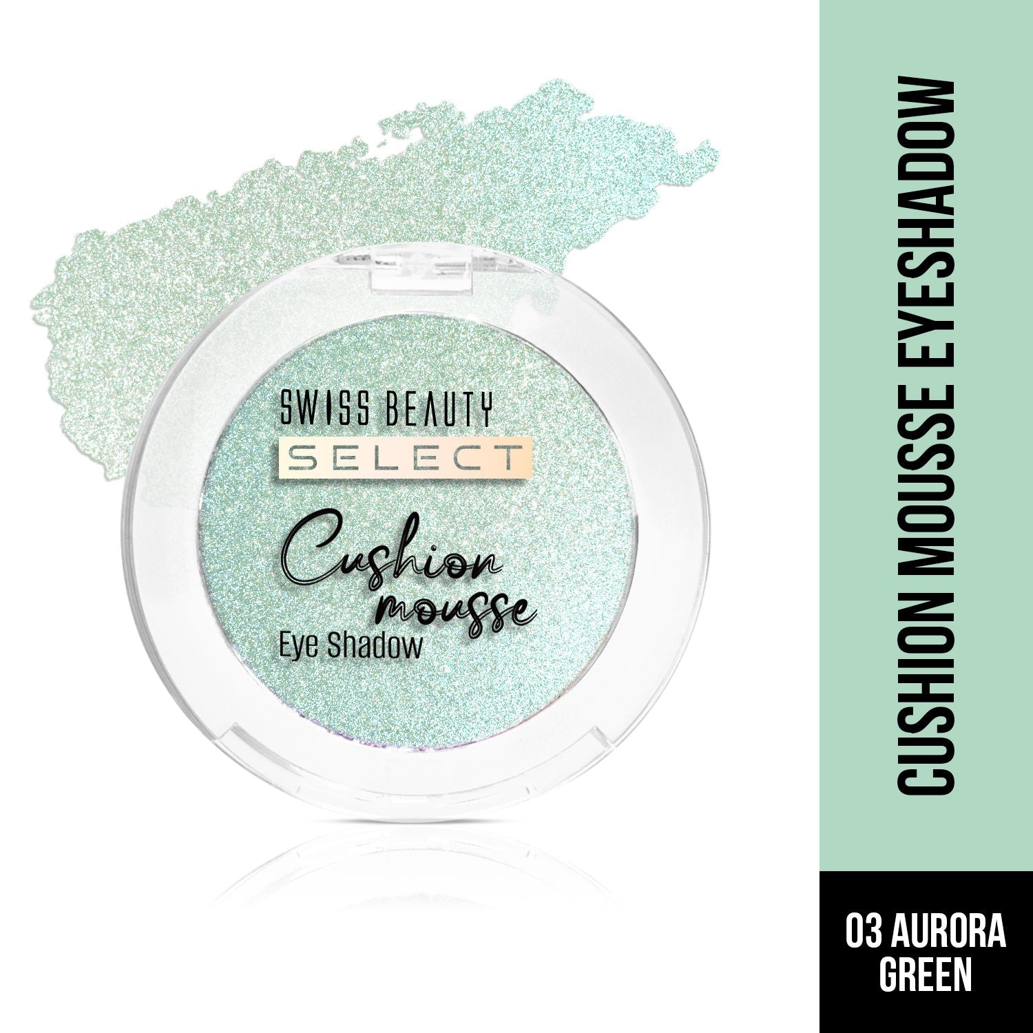 Select Cushion Mousse Eyeshadow - 3 Aurora Green