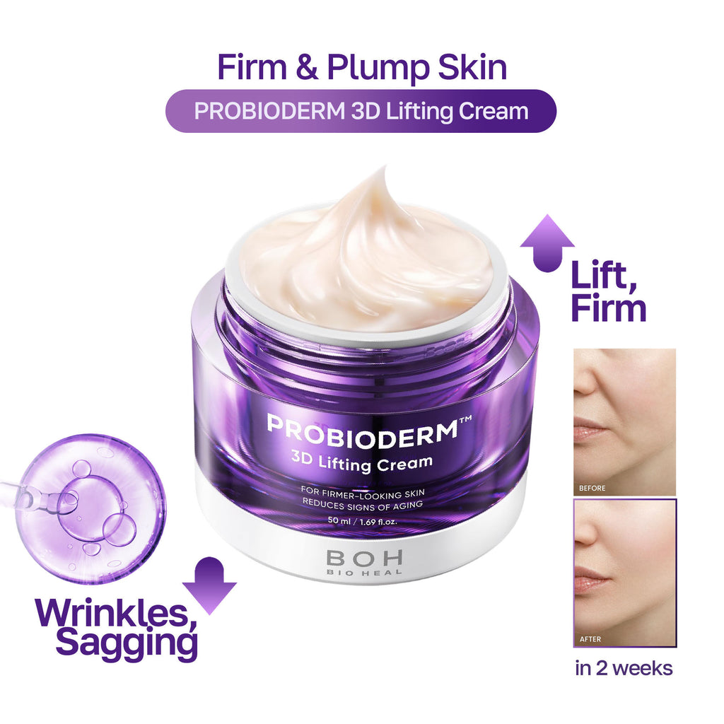 Probioderm 3D Lifting Cream - Advanced Peptide Anti-Aging Korean Night Cream