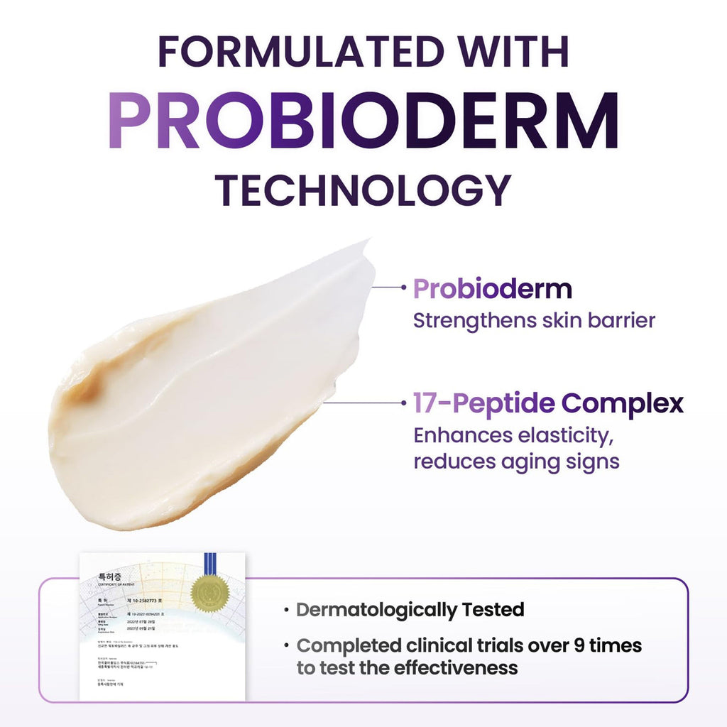 Probioderm 3D Lifting Cream - Advanced Peptide Anti-Aging Korean Night Cream