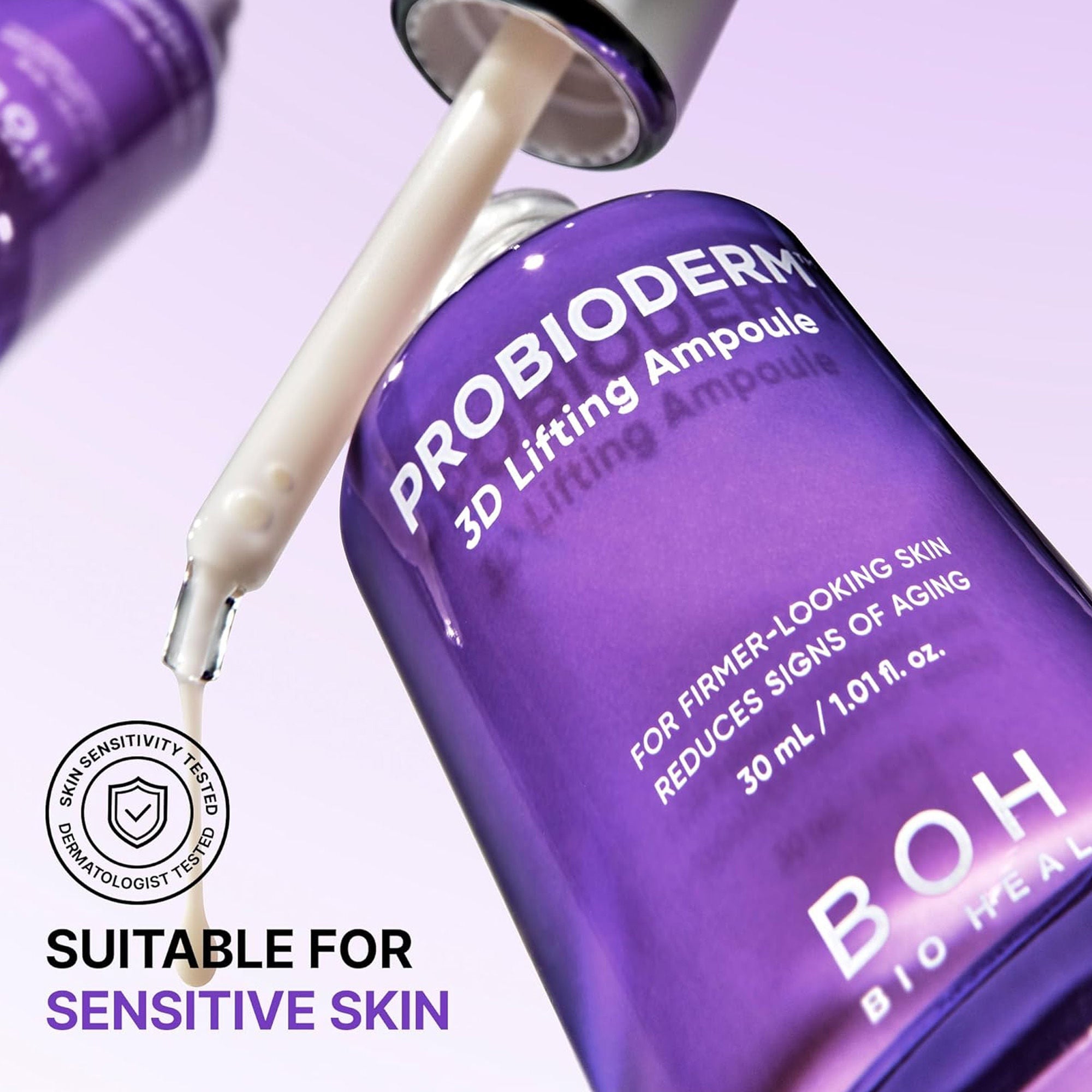Probioderm 3D Lifting Ampoule - Firming Korean Serum Reduces Signs of Aging