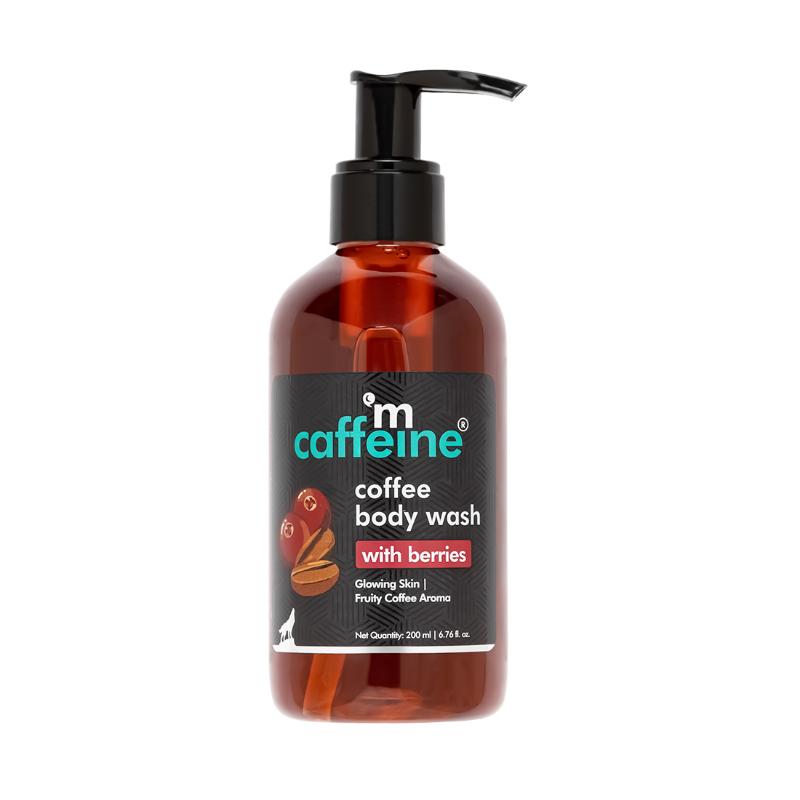 Coffee & Berries Body Wash for Soft, Glowing Skin and Tan Removal enriched with Vitamin E