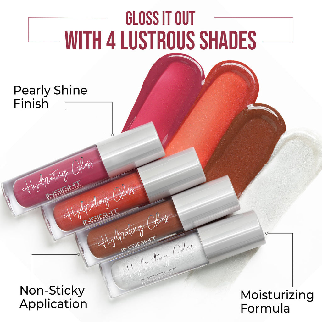 Hydrating Gloss, Non Sticky, Ultra Shiny Lips
