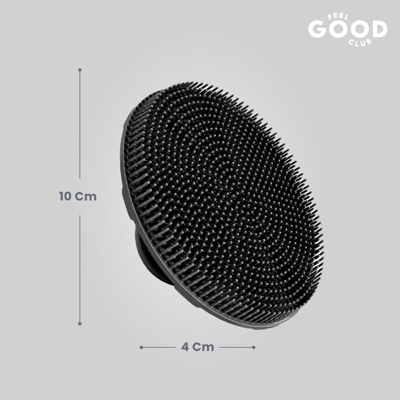 Silicone Body Scrubber Ultra Soft Bath Brush For Gentle Skin Exfoliation