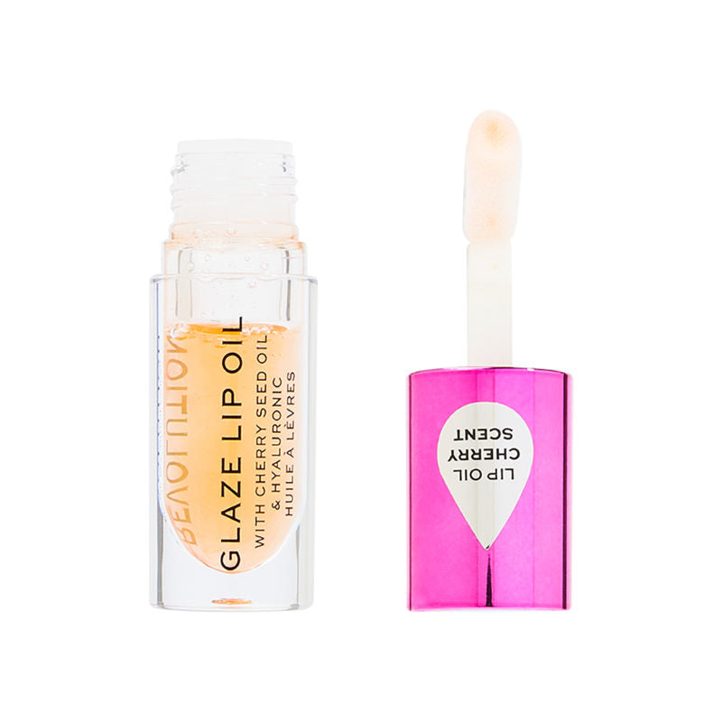 Glaze Lip Oil Intense Nourishment With Hyaluronic Acid Vitamin E - Getaway Terracotta