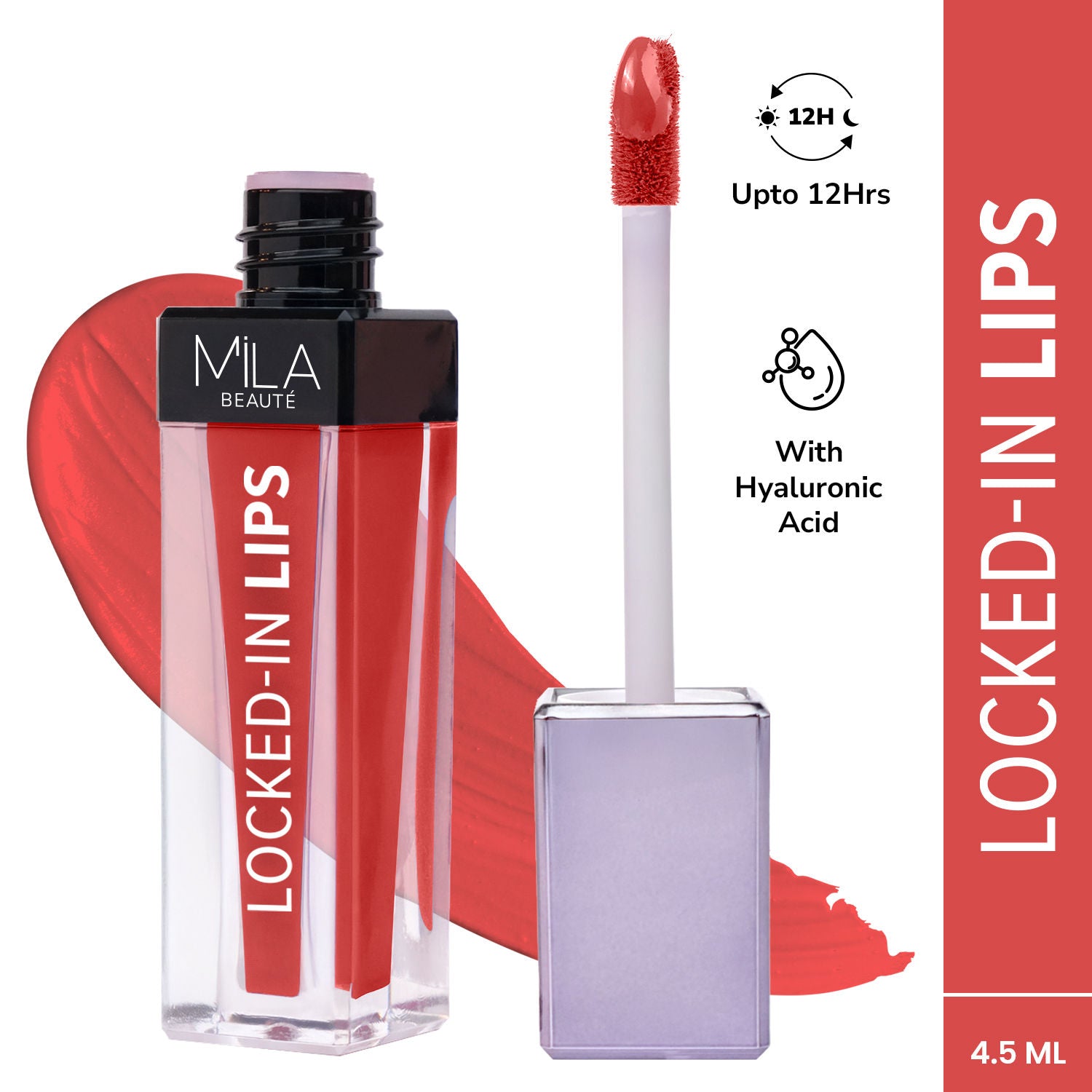 12 Hr Non-Transfer Locked-In Liquid Lipstick - 02 Hazel Creme