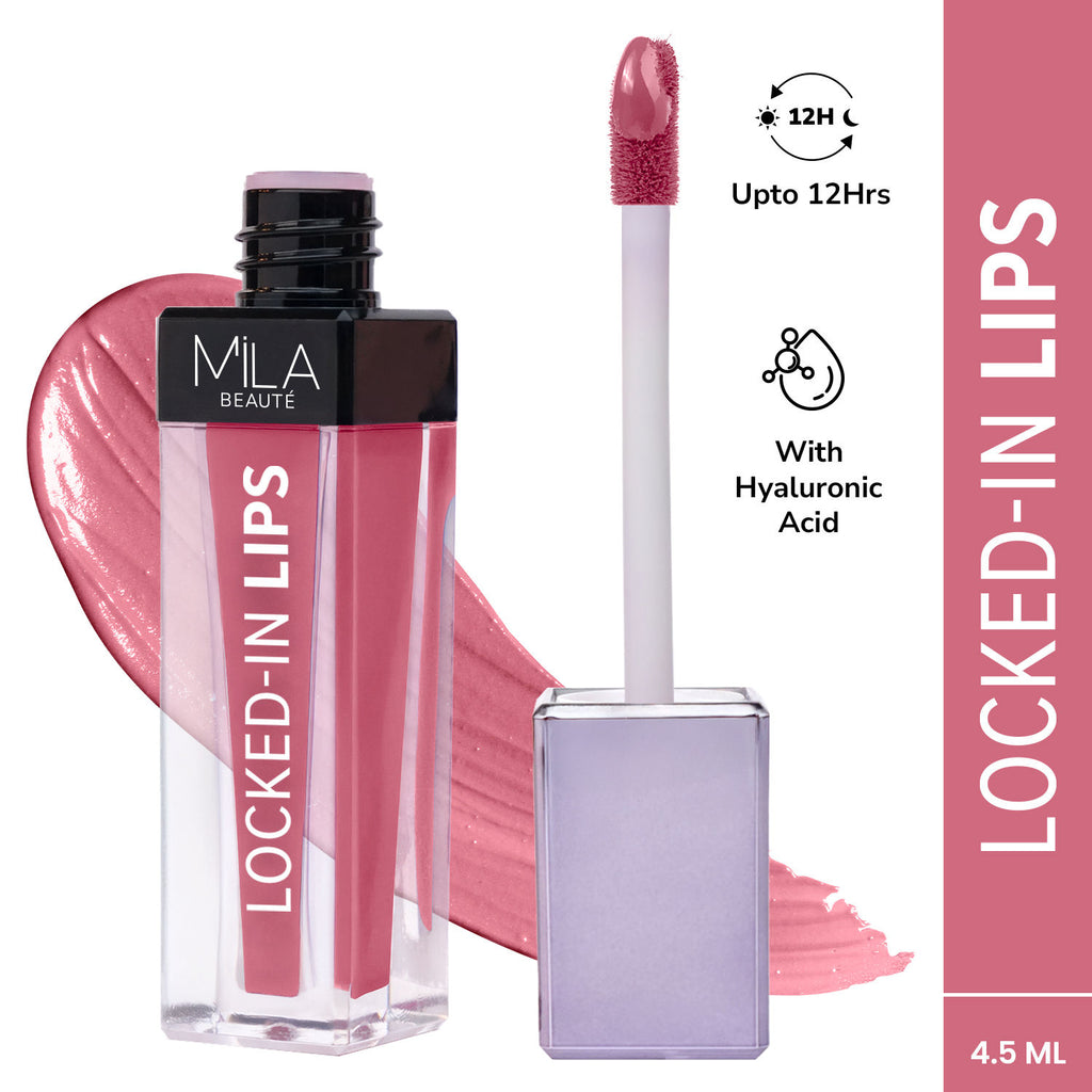 12 Hr Non-Transfer Locked-In Liquid Lipstick - 03 Cotton Candy