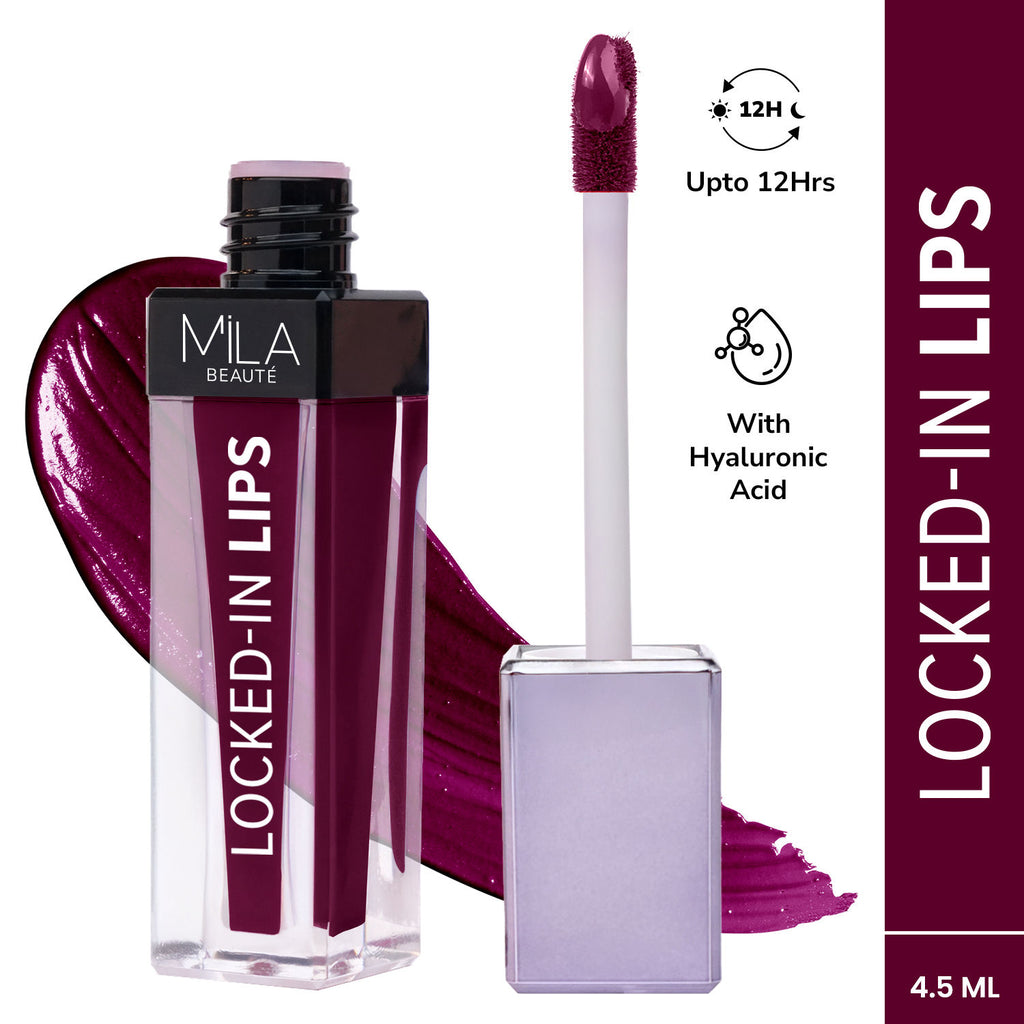 12 Hr Non-Transfer Locked-In Liquid Lipstick