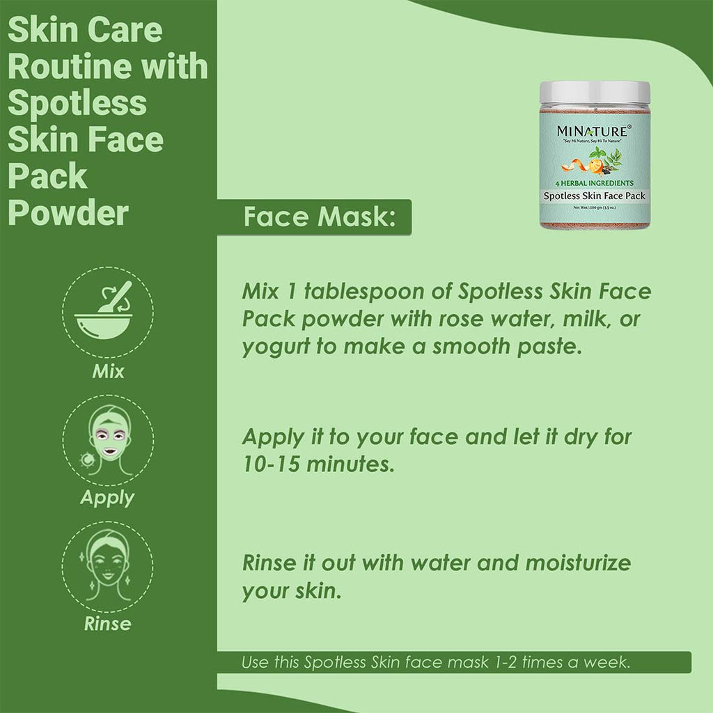 Spotless Skin Face Pack Powder