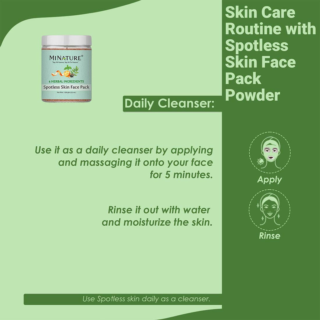 Spotless Skin Face Pack Powder