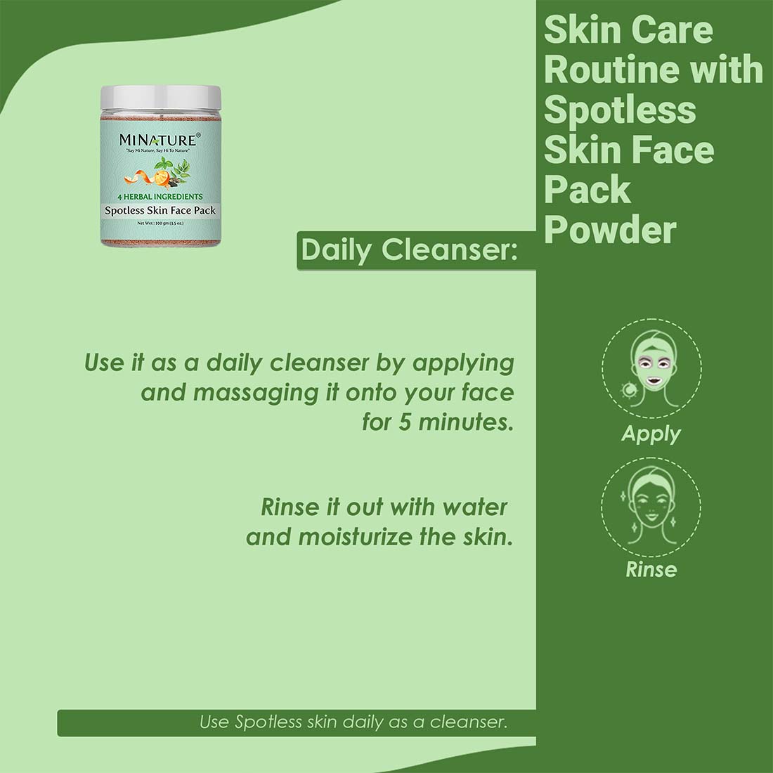 Spotless Skin Face Pack Powder