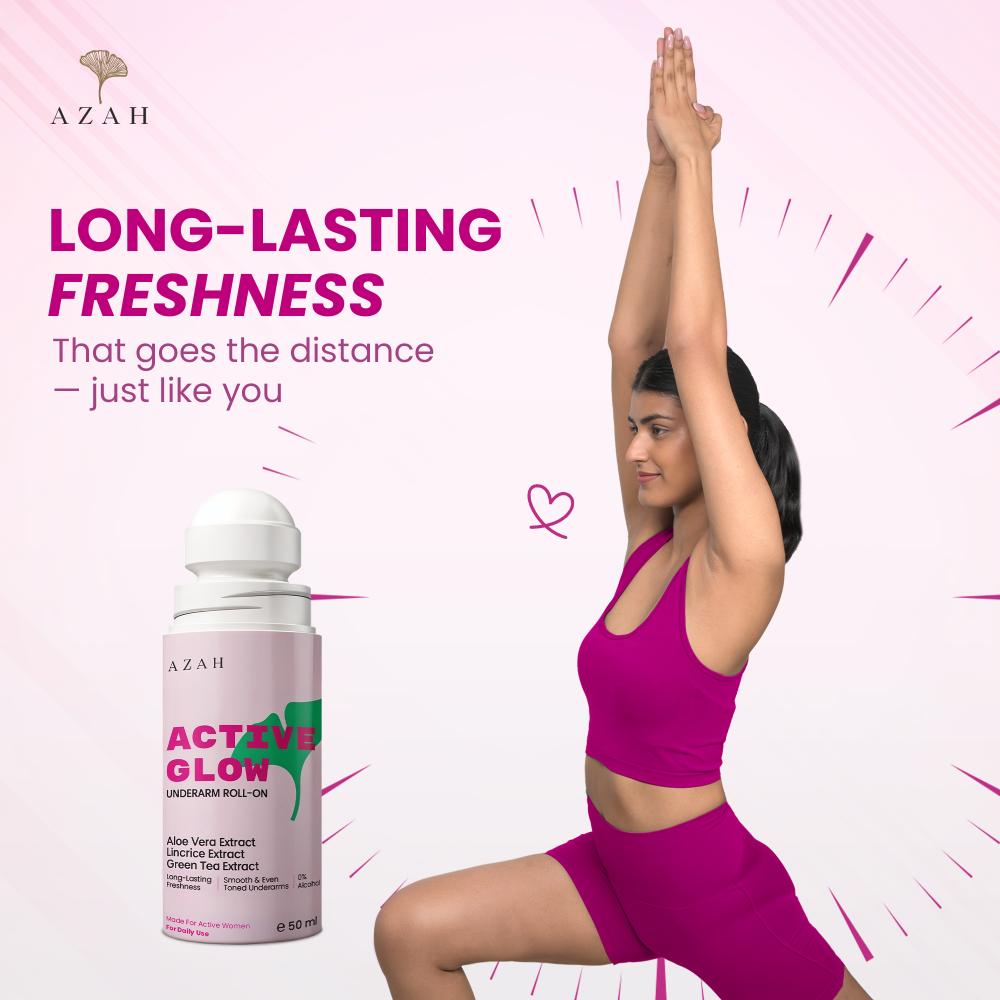Active Glow Underarm Roll-On For Women