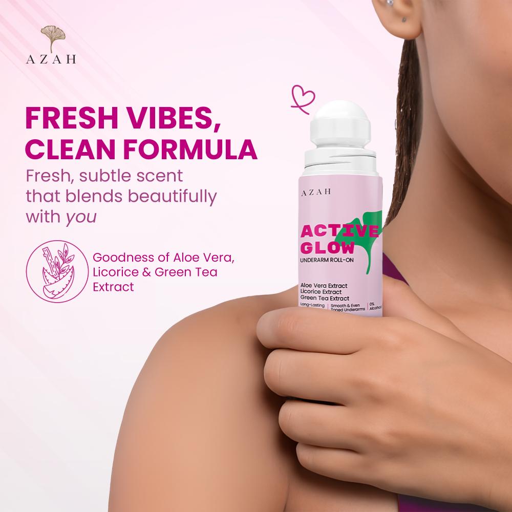 Active Glow Underarm Roll-On For Women