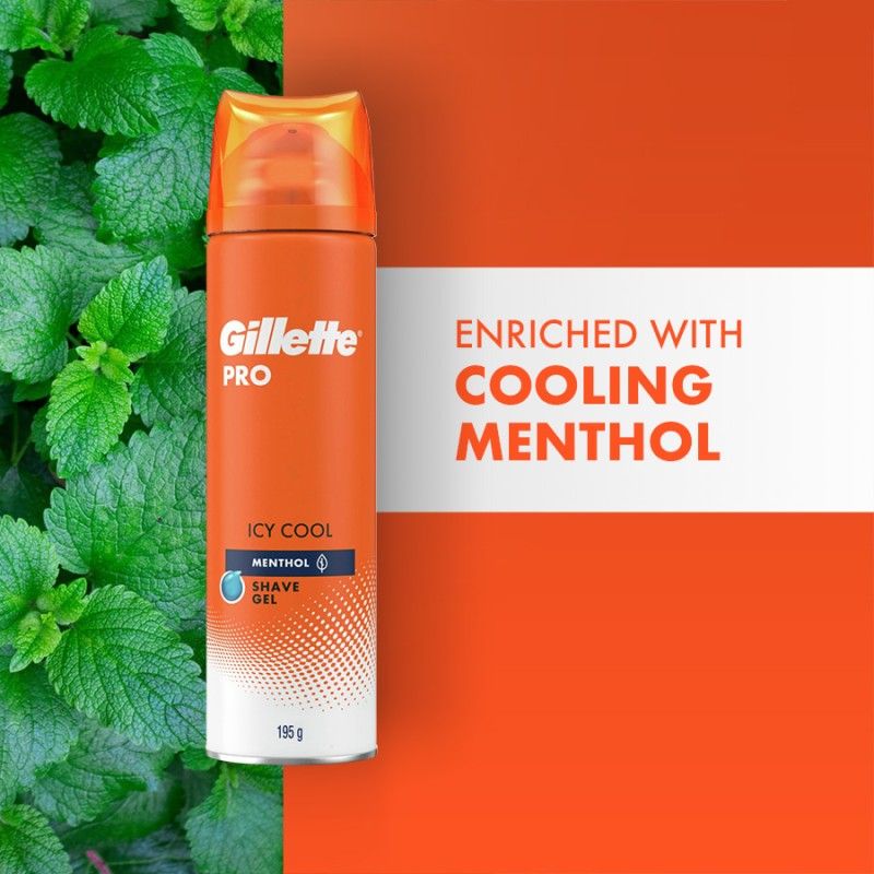Pro Shaving Gel Icy Cool With Menthol
