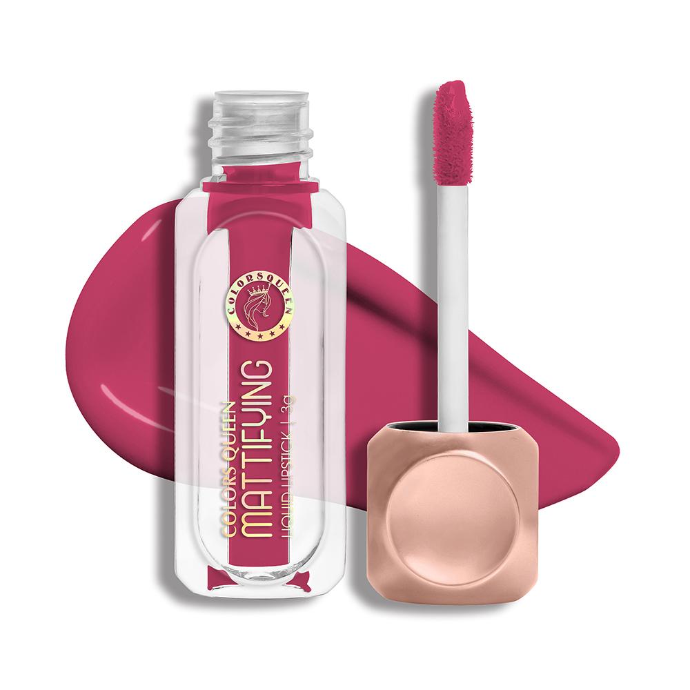 Mattifying Matte Liquid Lipstick - Rosy Sunday-18