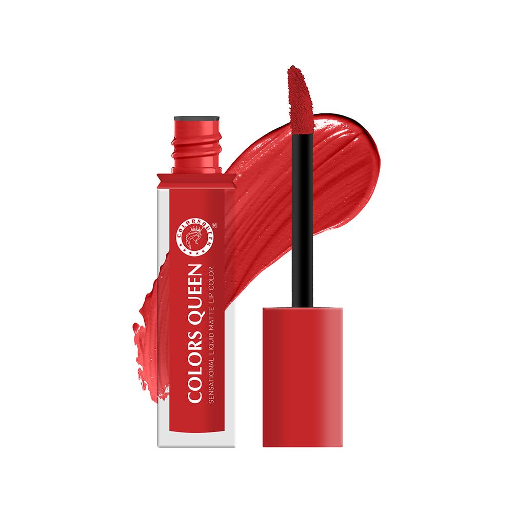 Sensational Liquid Matte Lipstick - Strawberry Shortcake-04