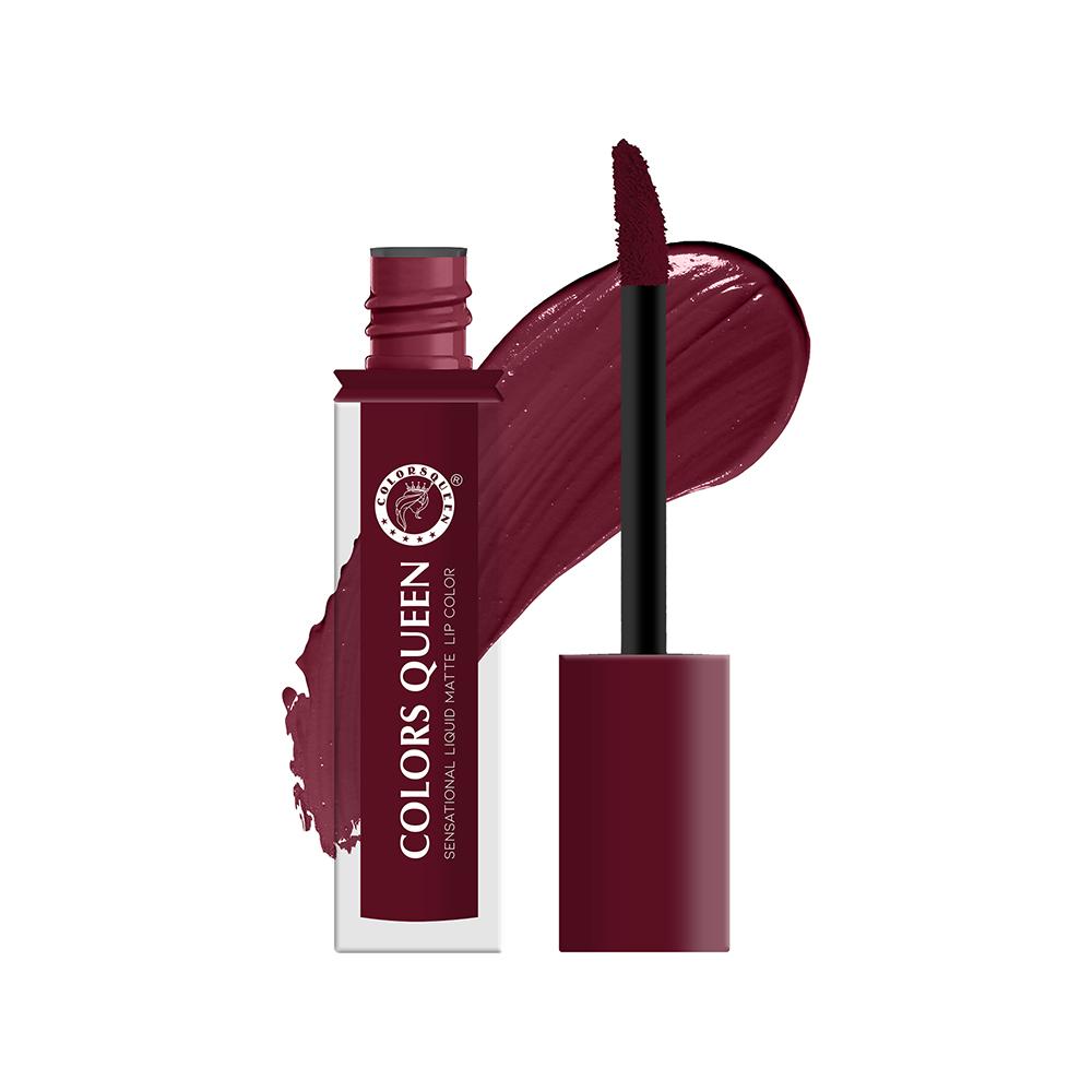 Sensational Liquid Matte Lipstick - Rum Raisin-12