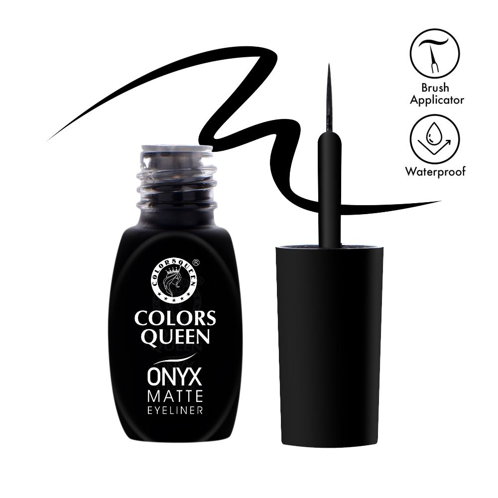 Onyx Matte Waterproof Eyeliner - Black
