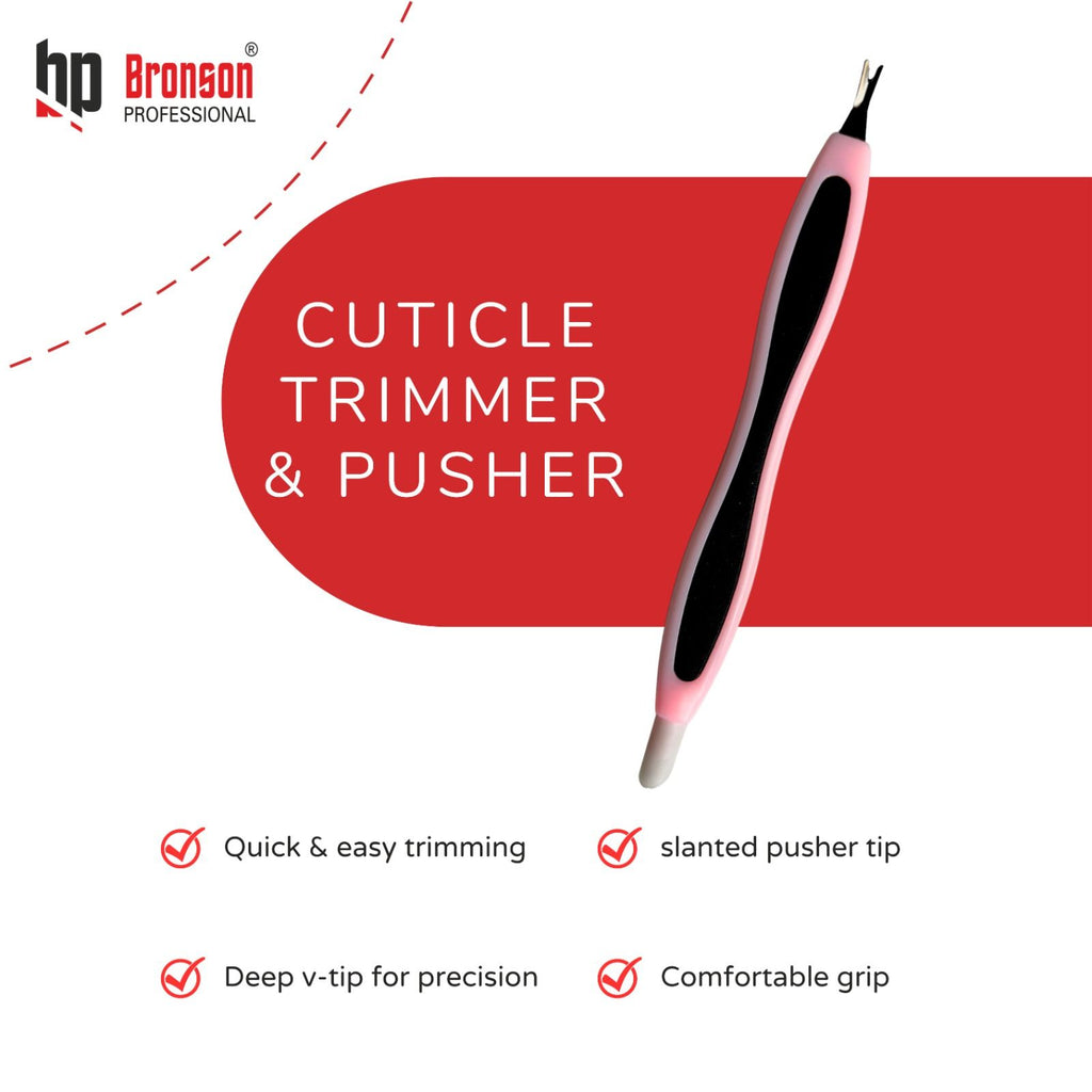 Cuticle Trimmer Pusher 3 Pcs Cuticle Remover, Cuticle Cutter(Color May Vary)