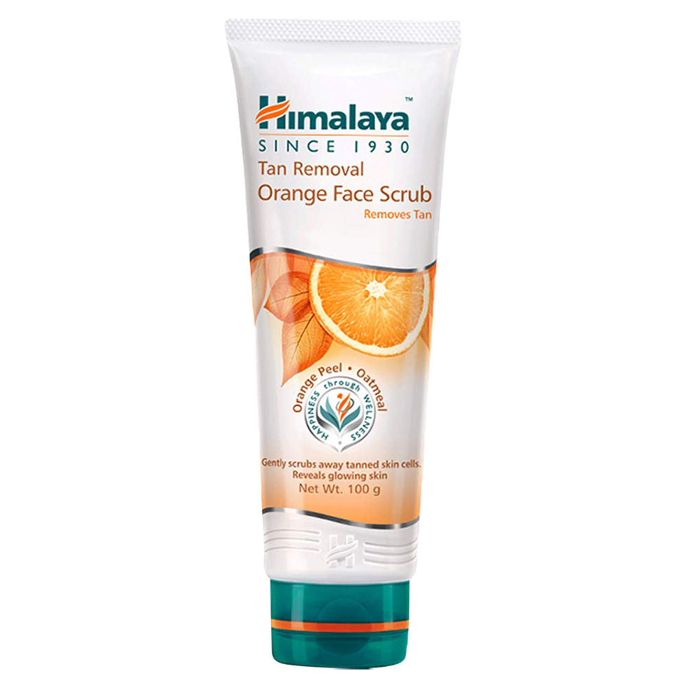 Tan Removal Orange Face Scrub