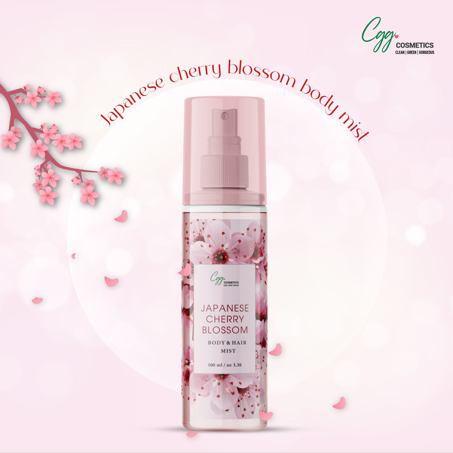 Japanese Cherry Blossom Body Mist - For Men & Women