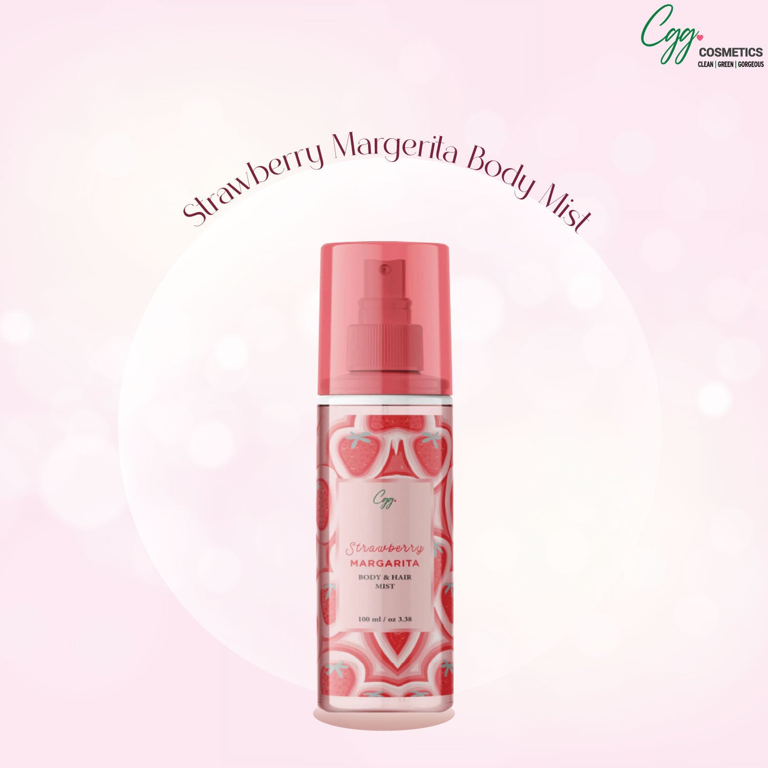 Strawberry Margarita Body & Hair Mist For Men & Women