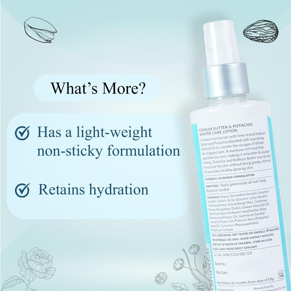 Kokkum Butter and Pistachio Winter Care Lotion