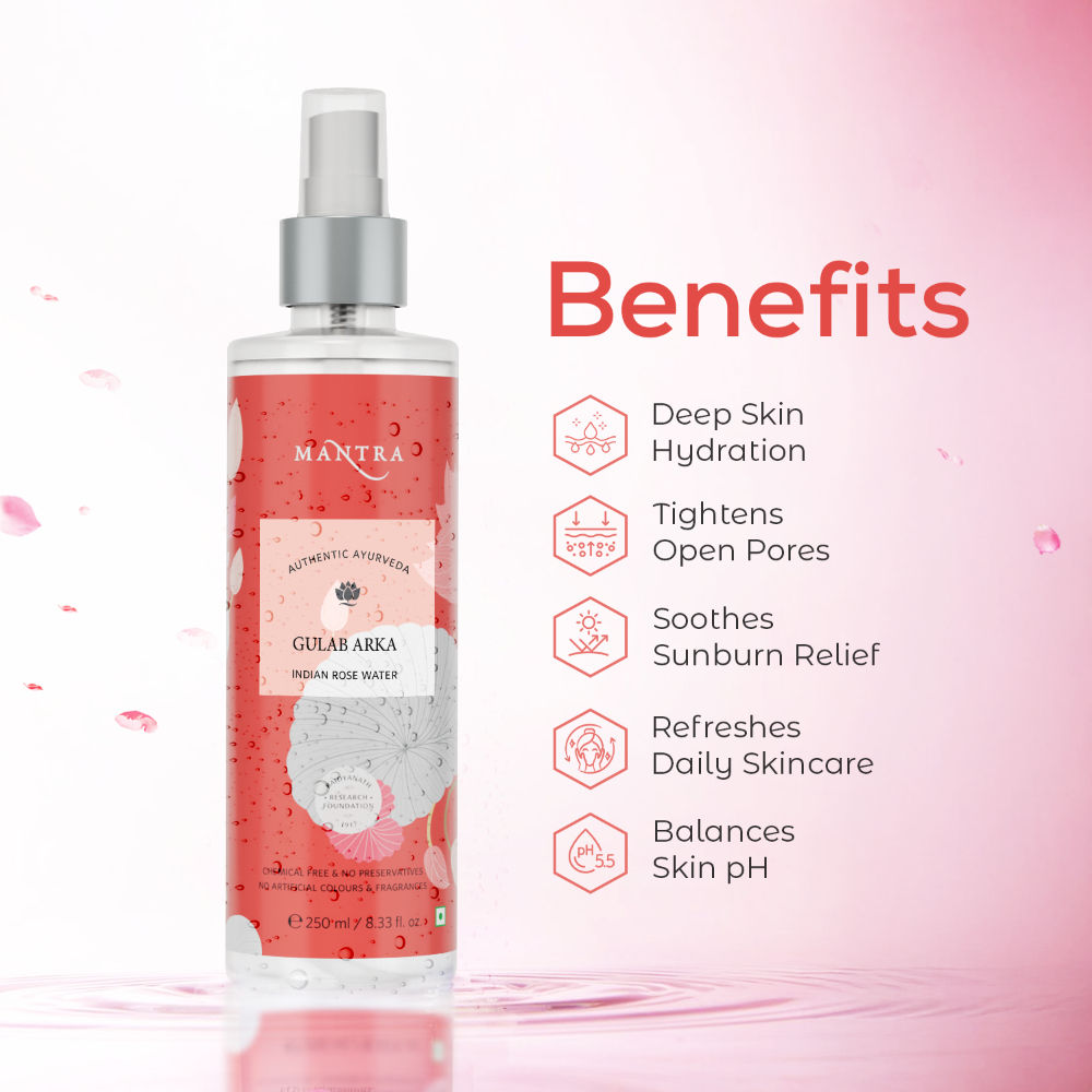 Gulab Arka Indian Rose Water Toner